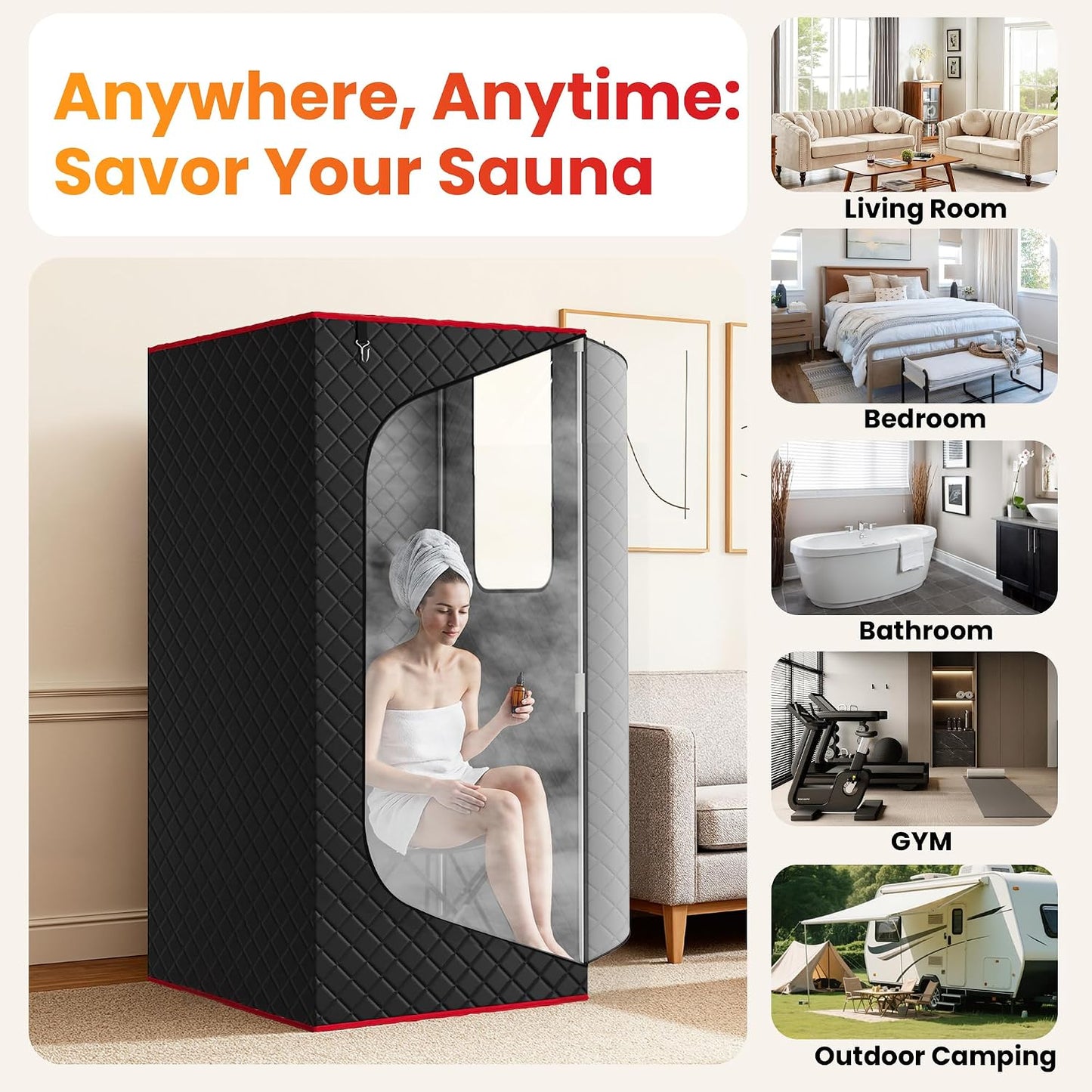 Personal Home Steam Sauna