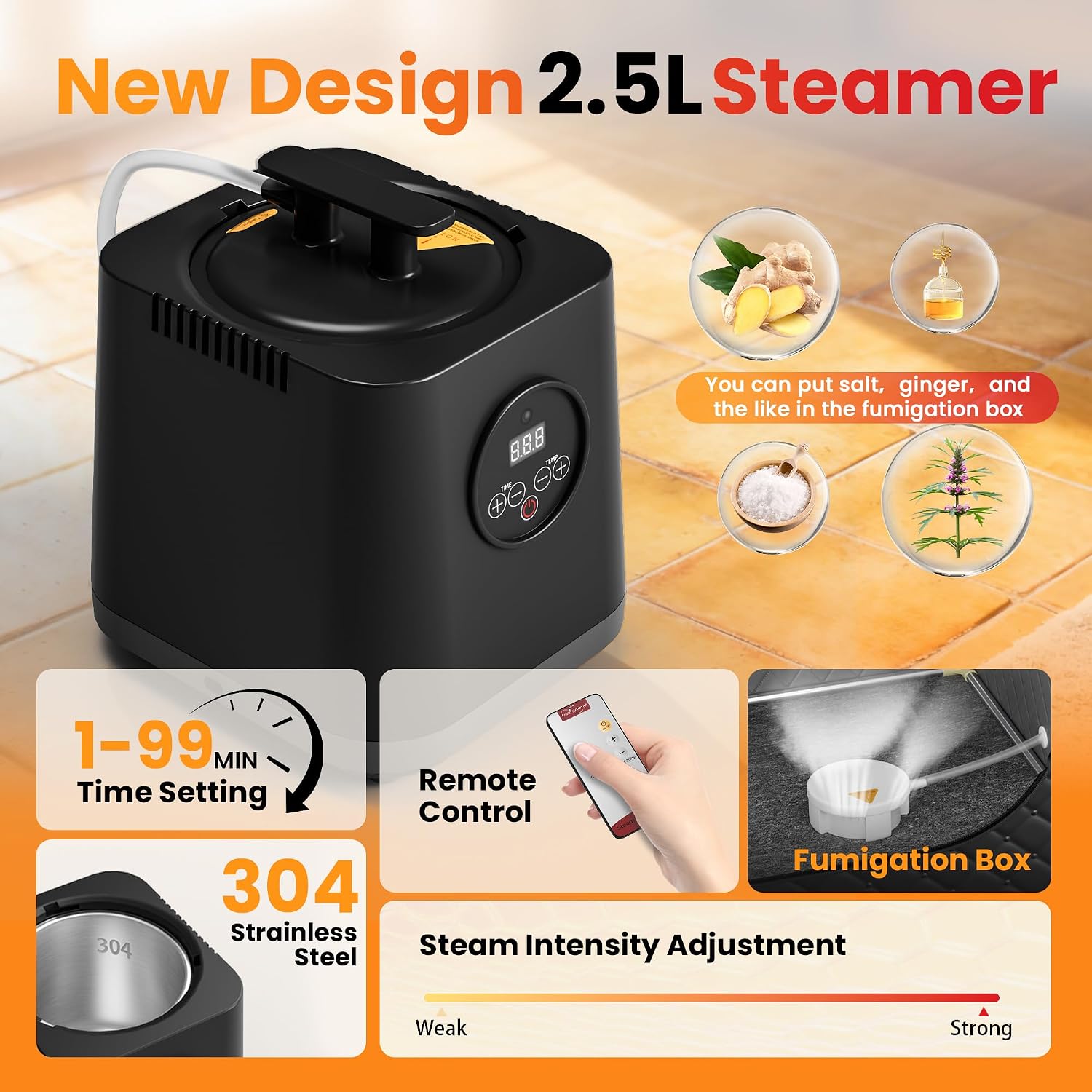 Personal Home Steam Sauna