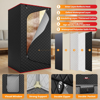 Personal Home Steam Sauna