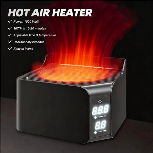 Portable Dry Sauna Hot Air Heater 1500W Electric Dry Heater for Portable Sauna 110/220V Dry Sauna Heater 30S Fast Heating ﻿
